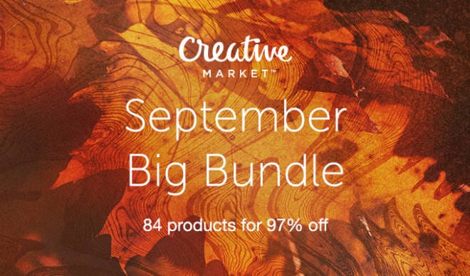 September Big Bundle: Over $1,300 in Design Goods For Only $39!