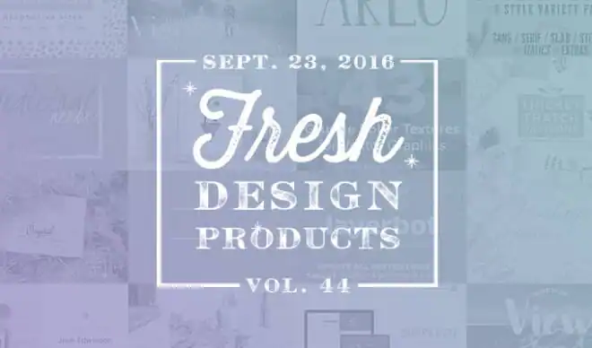 This Week's Fresh Design Products: Vol. 44
