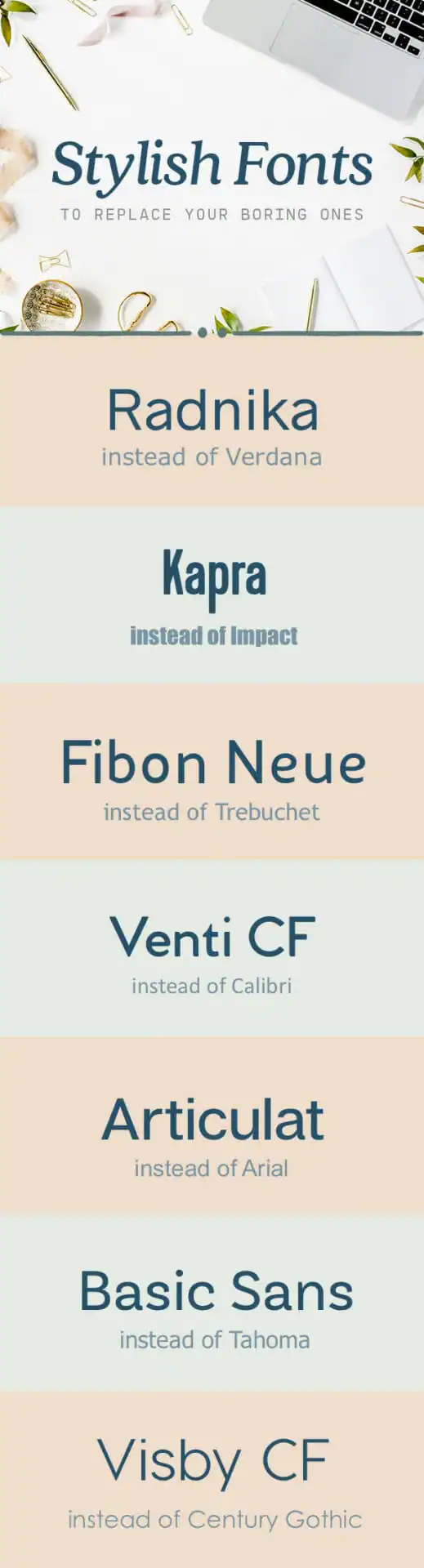 Stylish Fonts to Replace All Your Boring Ones - Creative Market Blog