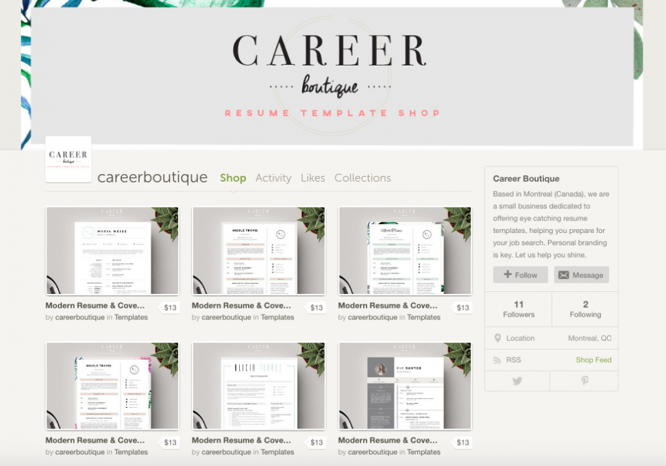 New Shop on the Block Career Boutique Creative Market Blog