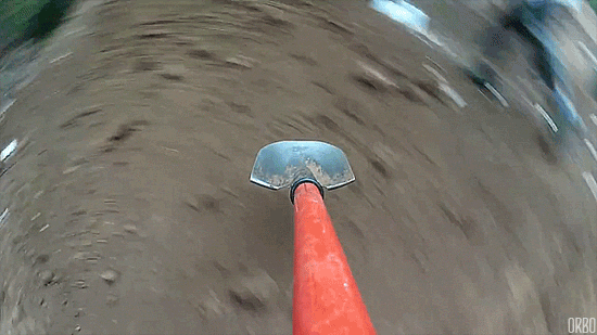 ditch digging