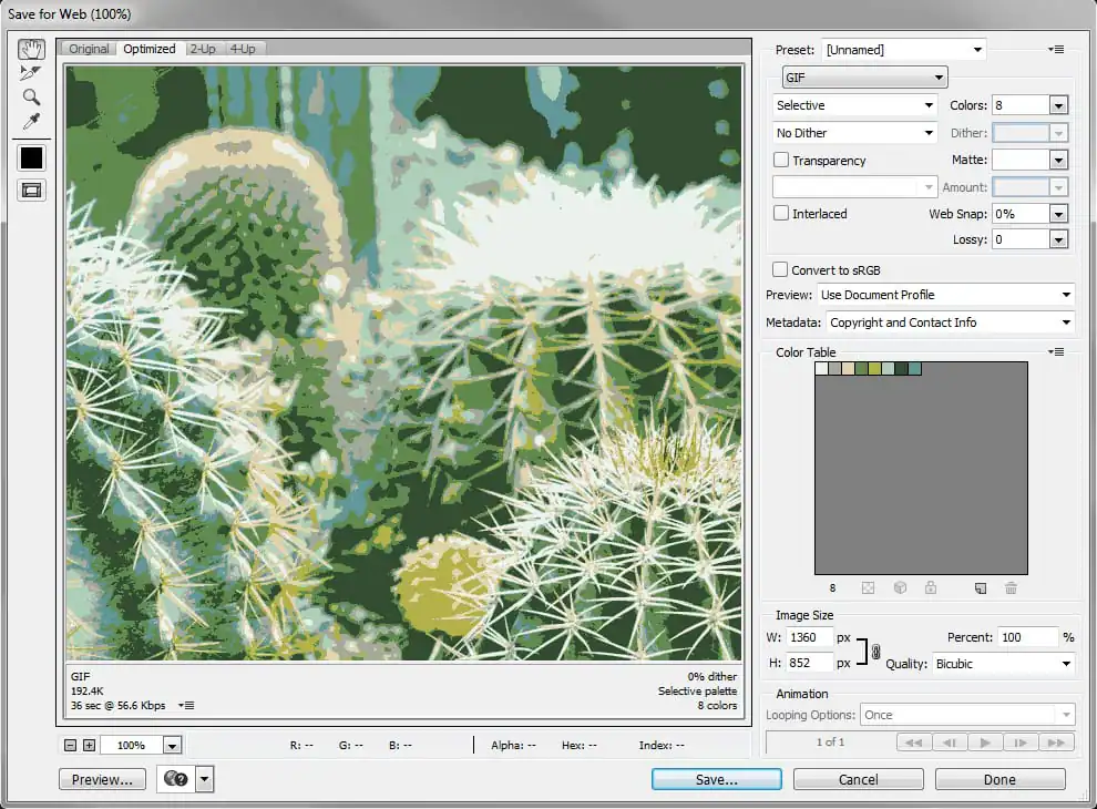 Create Color Palette from Artwork in Photoshop