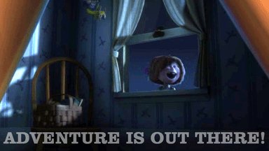 adventure is out there