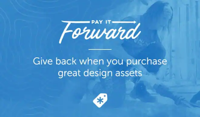 Help Natural Disaster Victims When You Buy Great Design Assets
