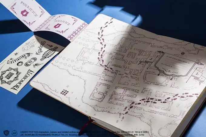 Marauder's Map Moleskine 