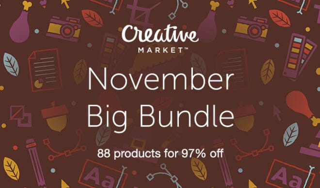 November Big Bundle: Over $1,600 in Design Goods For Only $39!