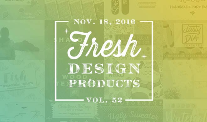 This Week's Fresh Design Products: Vol. 52