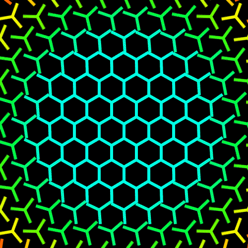 Hexagonal colors