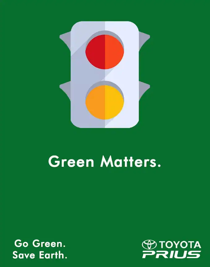 Toyota Prius print ad