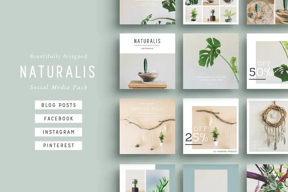 Naturalis Social Media Pack
