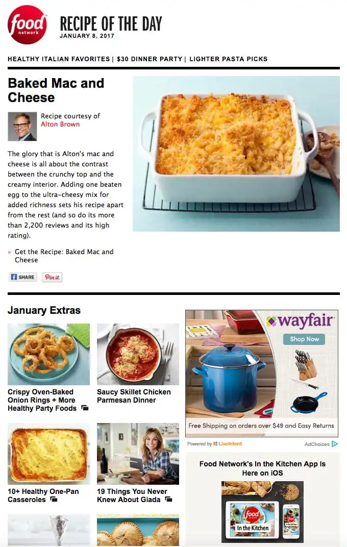 food-network-newsletter