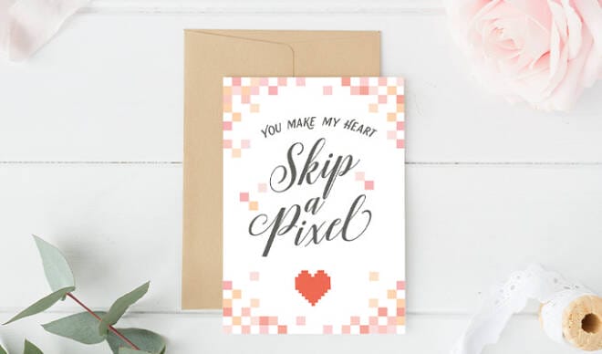 Free Printable Valentine's Day Cards for Creatives