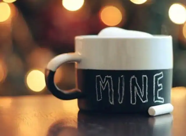Valentine's Day Chalkboard Mug