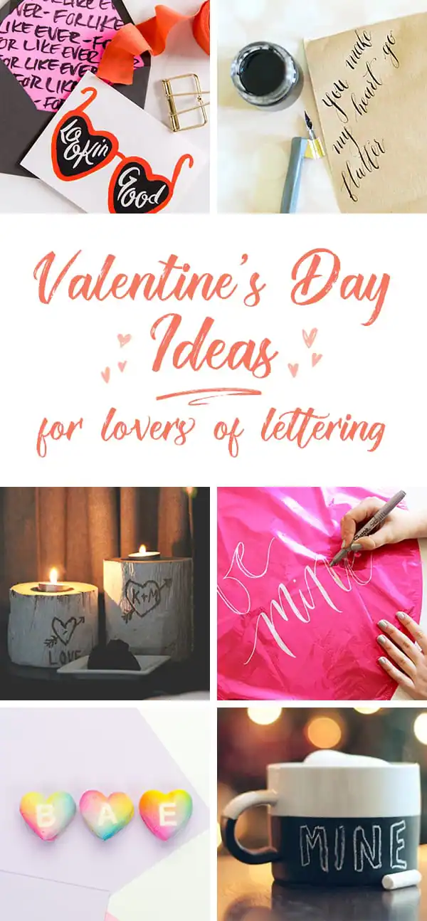 Valentine's Ideas for Lettering Lovers