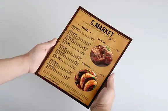 menu design ideas presentation