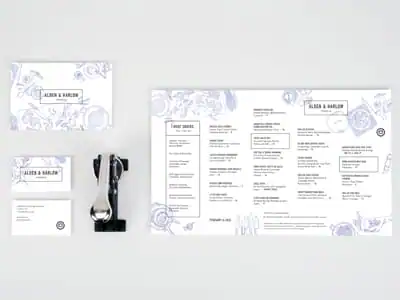 menu design ideas presentation