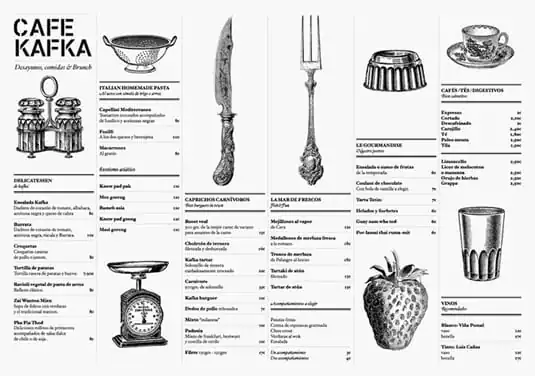 menu design ideas presentation