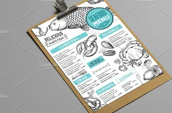 menu design ideas presentation