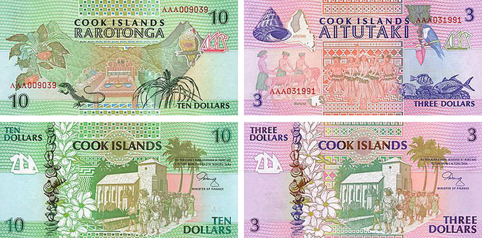 Cook Islands banknotes