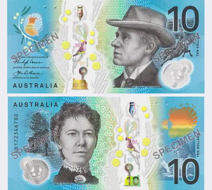 Australian $10 bill