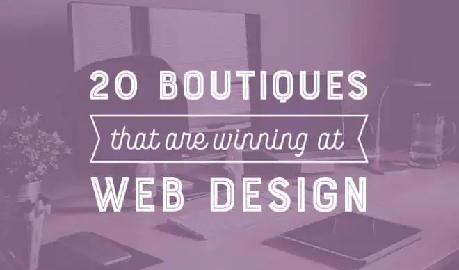 20 Boutiques That Are Winning at Web Design