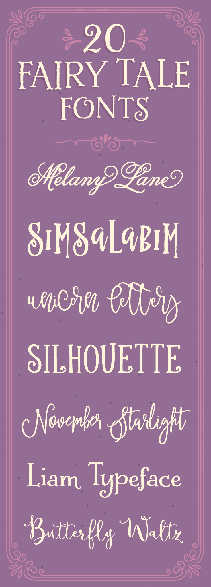 Whimsical Fonts That Look Like They Re Straight Out Of A Fairy Tale Creative Market Blog