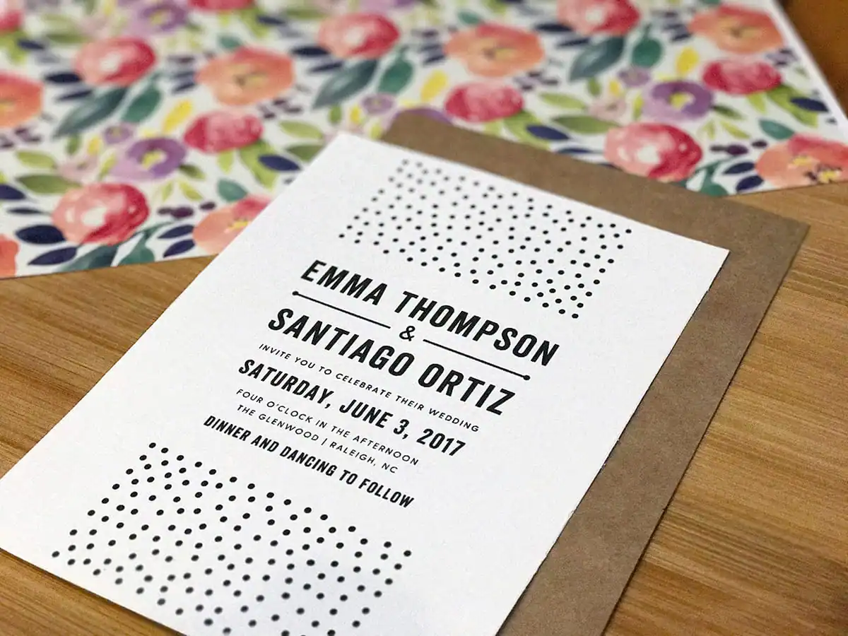 Farmhouse Chic Wedding Invitations