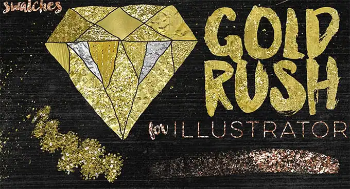 gold rush swatches