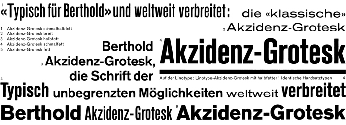 akzidenz grotesk ttf