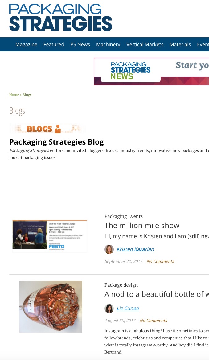 Blogs  Packaging Strategies