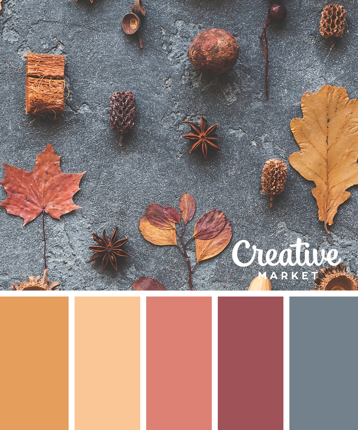 Download 15 Downloadable Color Palettes For Fall | Creative Market Blog