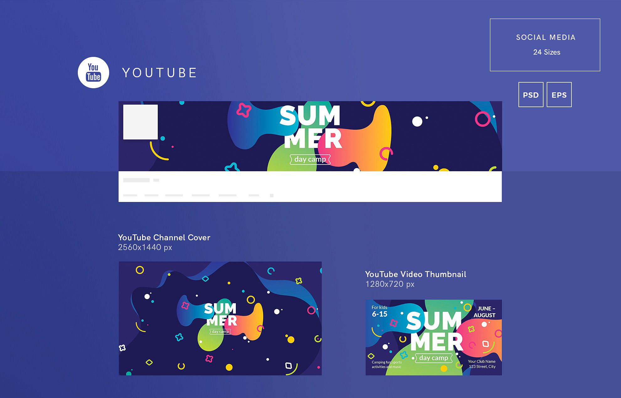 10 Best YouTube Channel Art Templates 2022  YouTube