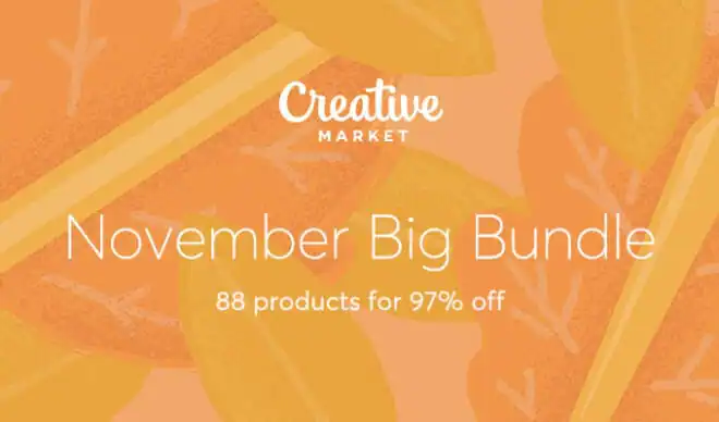 November Big Bundle: Over $1300 in Design Goods For Only $39!