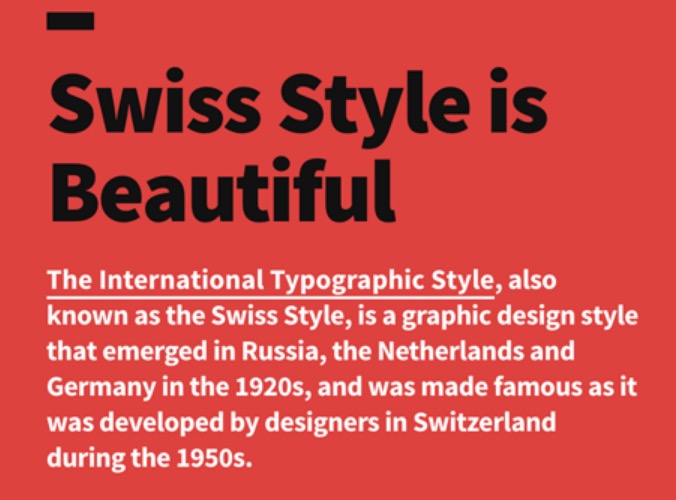 Swiss Design: History, Examples, and Fonts to Inspire Your Work