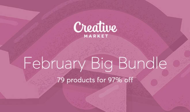 February Big Bundle: Over $1,386 in Design Goods For Only $39!