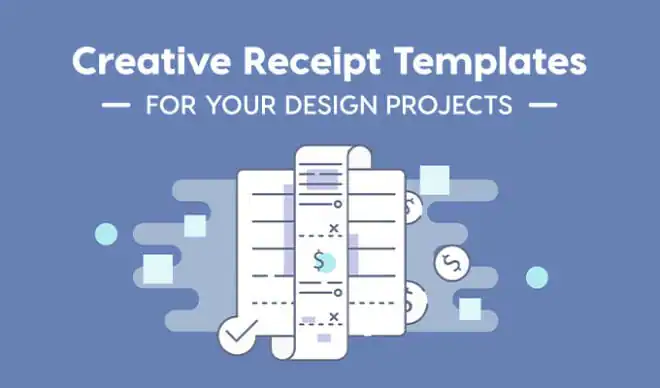Creative Receipt Templates for Your Design Projects