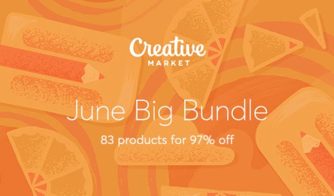 June Big Bundle: Over $1,300 in Design Goods For Only $39!