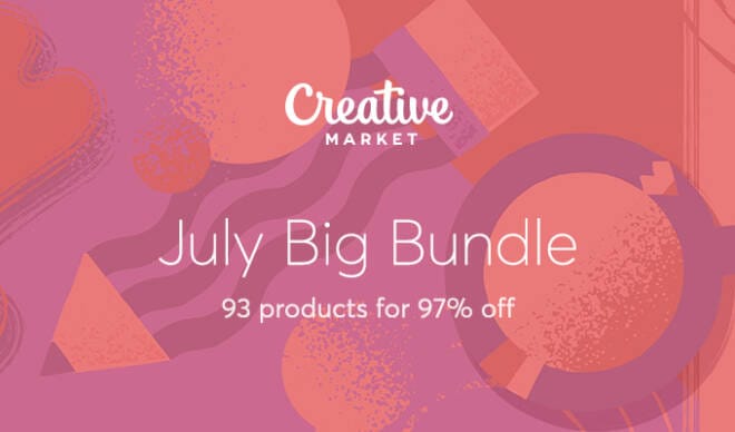 July Big Bundle: Over $1300 in Design Goods For Only $39!