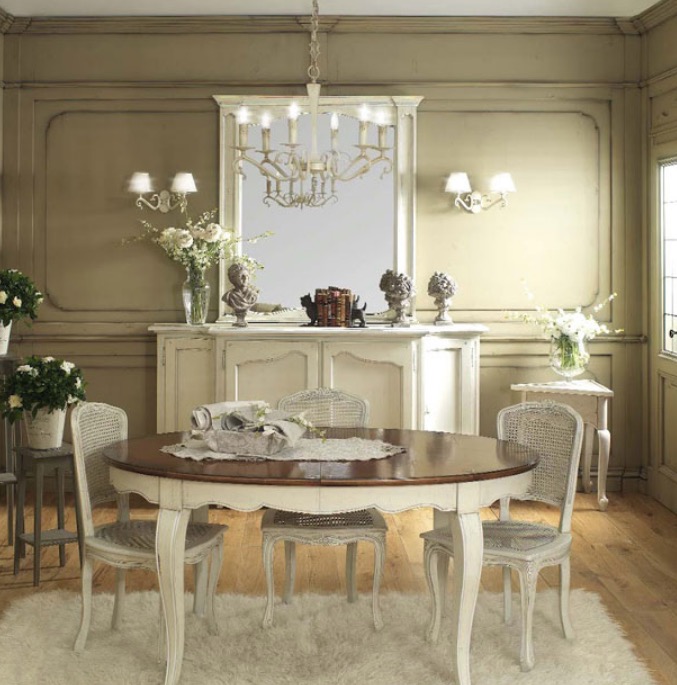 The Shabby Chic Style Creates a Soft Atmosphere - Via Capitale Blog