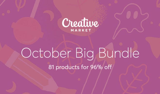 October Big Bundle: Over $1,100 in Design Goods For Only $39!