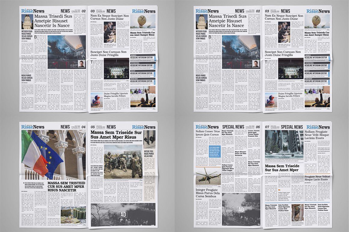 How To Make Your Own Newspaper Templates Tips Creative Market Blog