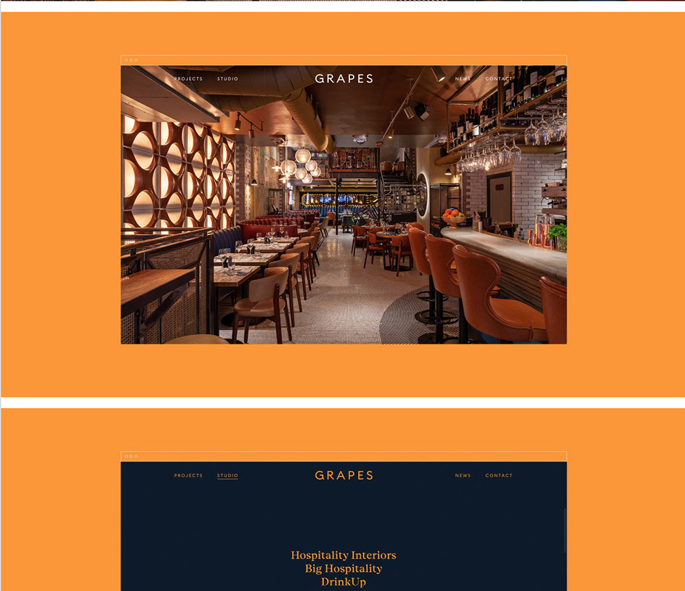 Branding for Grapes by Two Times ElliottGrapes is an interior design practice founded in 1996. Playing off its year of establishment, we have created an adaptive brand mark that commemorates its...