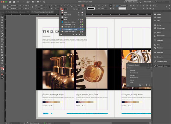 changing colors from publisher to indesign