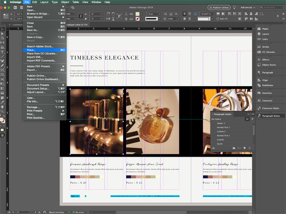 Placing Images in Indesign Templates (2)