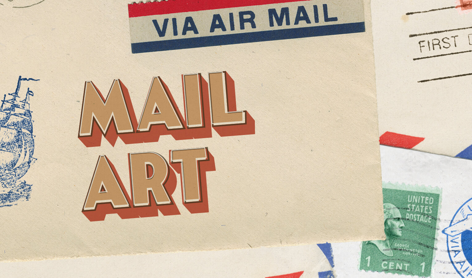 Vintage Assorted Mini Envelopes