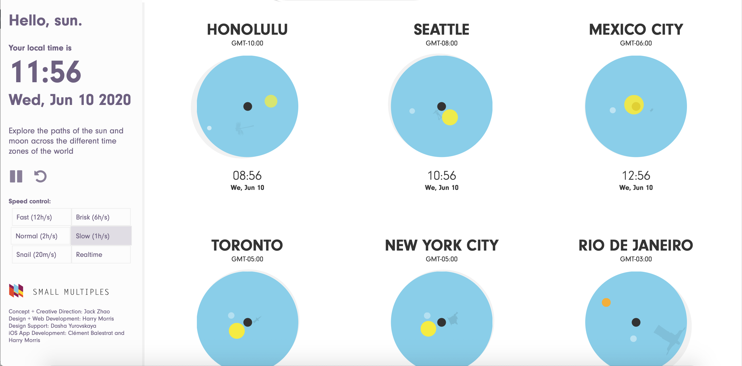 infographic web design inspiration