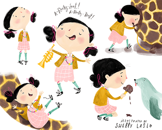 Sketching Kids For Picture Book Illustration