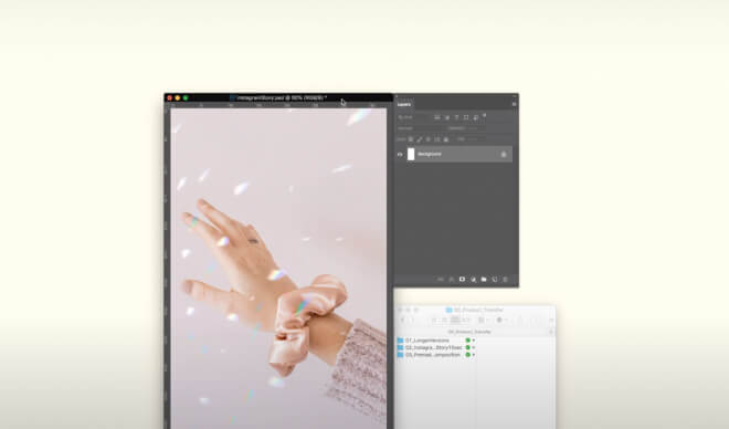 Design It Yourself: Animated Crystal Light Reflection Effect