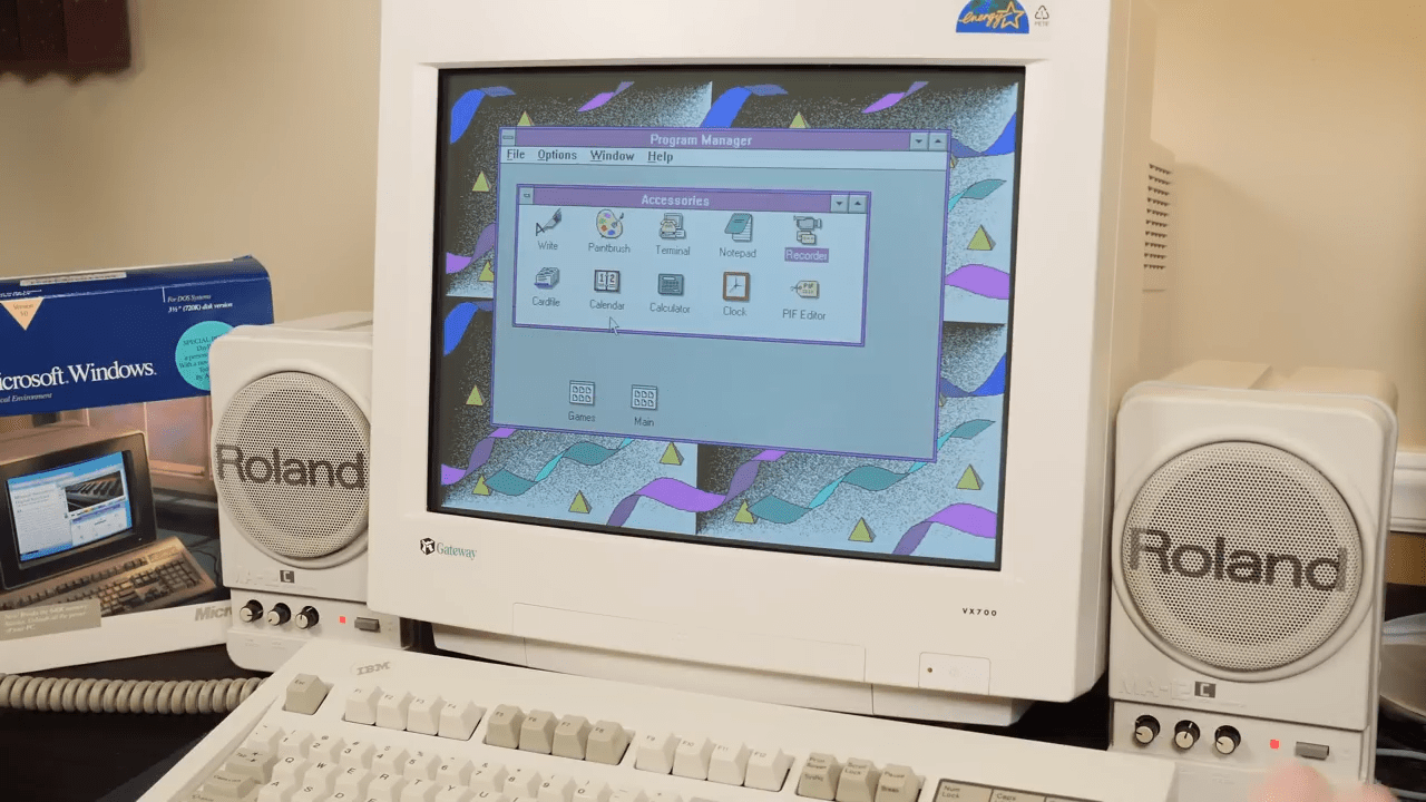 1990s windows computer