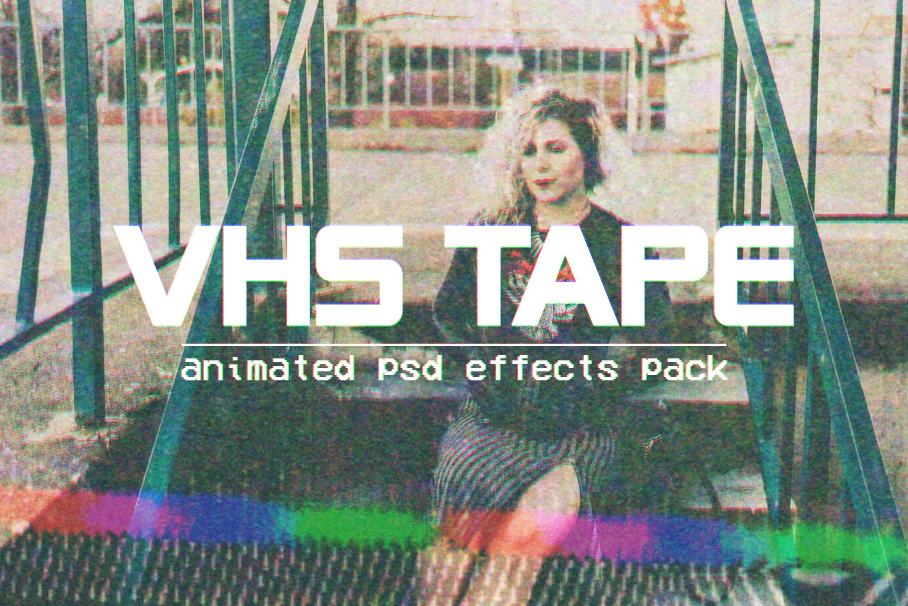 Как сделать vhs эффект в photoshop